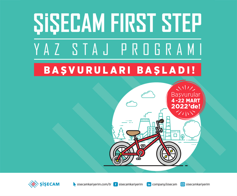 Şişecam First Step Yaz Staj Programı 2022